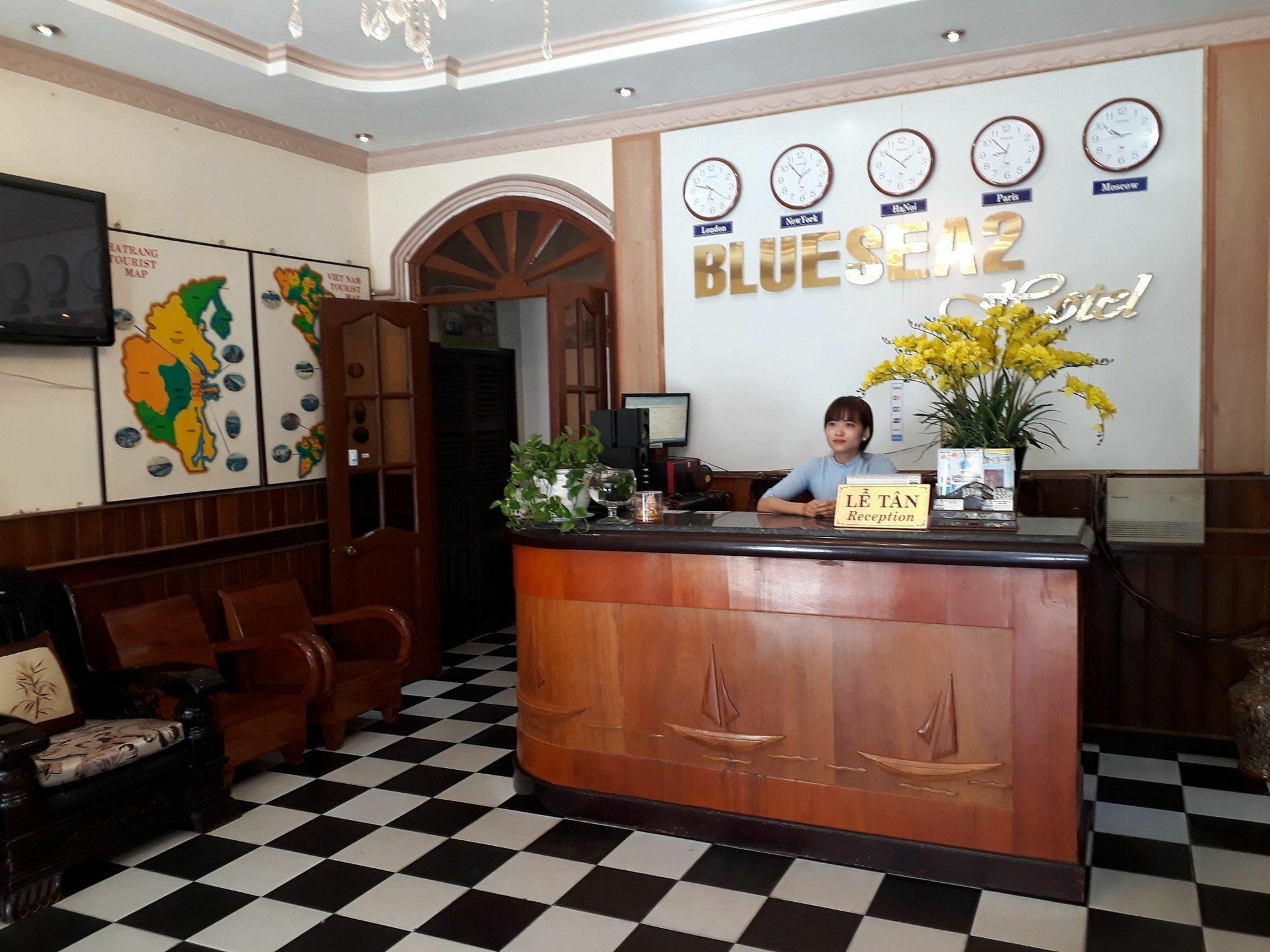 Blue Sea Hotel 2 Nha Trang Bagian luar foto
