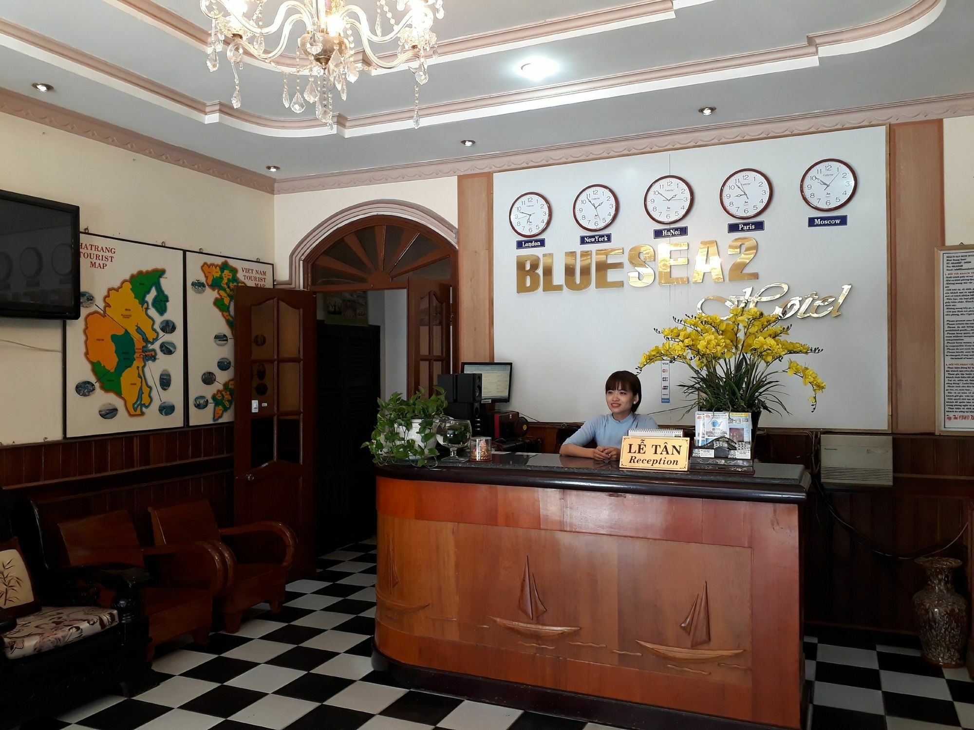 Blue Sea Hotel 2 Nha Trang Bagian luar foto